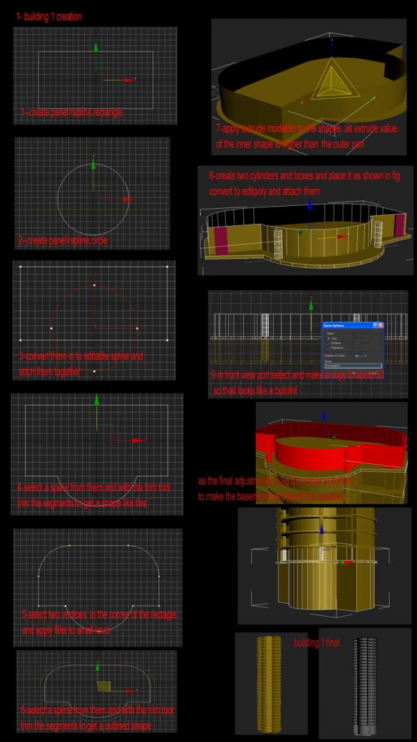 Creation of chrome city: Step 1